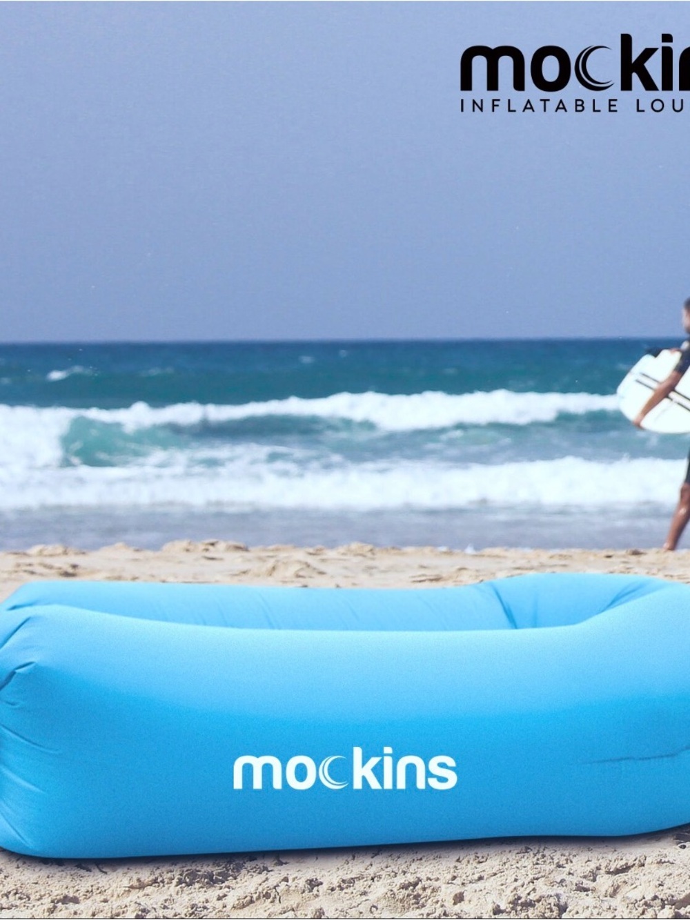 Green Inflatable Lounger - Picture 3 of 3